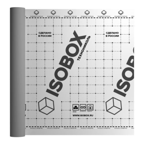 ТЕХНОНИКОЛЬ Универсальная пароизоляционная пленка ISOBOX D+ (1,5 x 46,6 м) (105774) в Москве