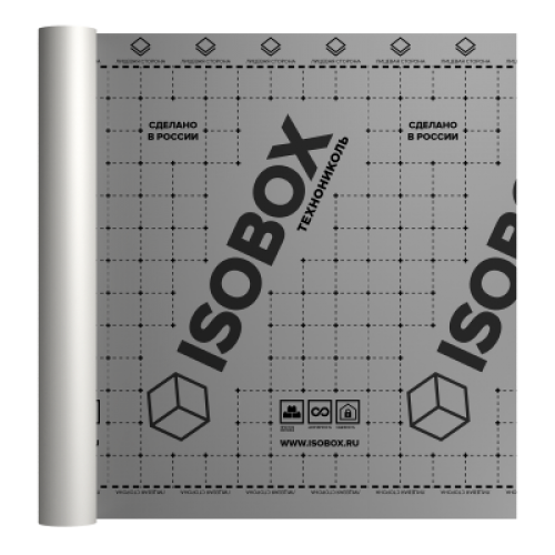 ТЕХНОНИКОЛЬ Мембрана диффузионная ISOBOX AM (1,5 x 50 м) (105842) в Москве