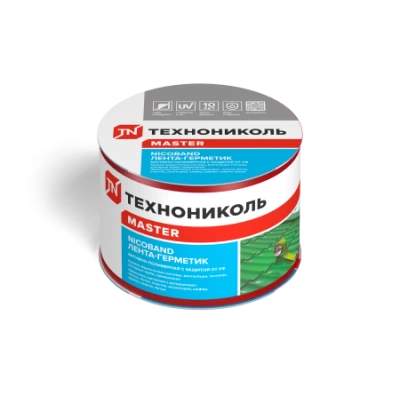 ТЕХНОНИКОЛЬ Лента-герметик NICOBAND красный 3м х 7,5см ГП (коробка 16 рулонов) (343850) ТЕХНОНИКОЛЬ Лента-герметик NICOBAND красный 3м х 7,5см ГП (коробка 16 рулонов) (343850)