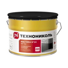 ТЕХНОНИКОЛЬ Мастика гидроизоляционная №24 (МГТН), ведро 3 кг (224505)