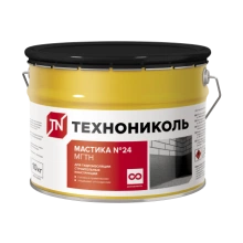 ТЕХНОНИКОЛЬ Мастика гидроизоляционная №24 (МГТН), ведро 10 кг (224506)