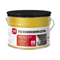 ТЕХНОНИКОЛЬ Мастика кровельная  №21 (Техномаст), ведро 3 кг (4 шт) (224515)