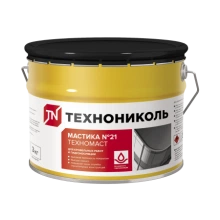 ТЕХНОНИКОЛЬ Мастика кровельная  №21 (Техномаст), ведро 3 кг (4 шт) (224515)