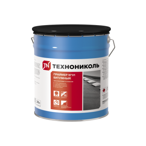 ТЕХНОНИКОЛЬ Праймер битумный №01, ведро 20 л (352606) в Москве