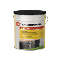 ТЕХНОНИКОЛЬ Мастика битумная AquaMast ведро 18кг (393547)