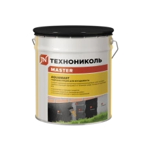 ТЕХНОНИКОЛЬ Мастика битумная AquaMast ведро 18кг (393547)
