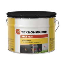 ТЕХНОНИКОЛЬ Мастика битумная AquaMast, ведро 10 кг (393548)