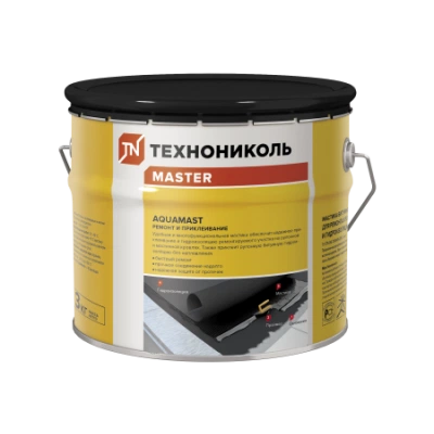 ТЕХНОНИКОЛЬ Мастика для ремонта AquaMast, ведро 3 кг (420925) ТЕХНОНИКОЛЬ Мастика для ремонта AquaMast, ведро 3 кг (420925)