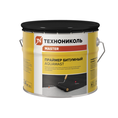 ТЕХНОНИКОЛЬ Праймер битумный AquaMast, ведро 3 л (420930) в Москве