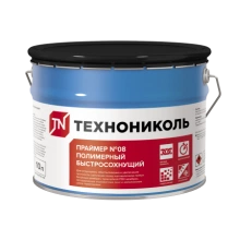 ТЕХНОНИКОЛЬ Праймер полимерный ТЕХНОНИКОЛЬ №08 Быстросохнущий, ведро 7 кг (694295)