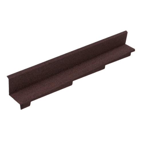 ТЕХНОНИКОЛЬ Боковое примыкание LUXARD (левое) Мокко, 1250х110х100 мм, (0,13 кв.м) (008065) в Москве