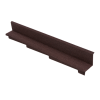 ТЕХНОНИКОЛЬ Боковое примыкание LUXARD (правое) Мокко, 1250х110х100 мм, (0,13 кв.м) (008066) в Москве