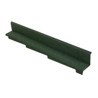 ТЕХНОНИКОЛЬ Боковое примыкание LUXARD (правое) Абсент, 1250х110х100 мм, (0,13 кв.м) (008723)