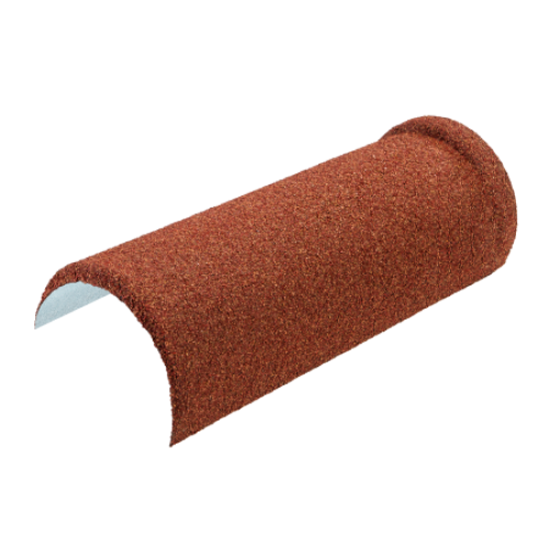 ТЕХНОНИКОЛЬ Конек полукруглый LUXARD Коралл, 395х148 мм, (радиус 74 мм) (011361) в Москве