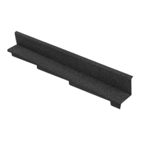 ТЕХНОНИКОЛЬ Боковое примыкание LUXARD (правое) Алланит, 1250х110х100 мм, (0,13 кв.м) (392655)