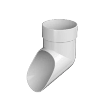 ТЕХНОНИКОЛЬ ТН ОПТИМА 120/80 мм, слив трубы, Белый RAL 9003 (054394)