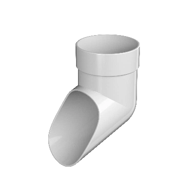 ТЕХНОНИКОЛЬ ТН ОПТИМА 120/80 мм, слив трубы, Белый RAL 9003 (054394)