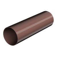 ТЕХНОНИКОЛЬ ТН ОПТИМА 120/80 мм, труба, коричневый (1.5 м), шт. (079431)