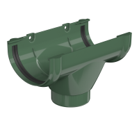 ТЕХНОНИКОЛЬ ТН ОПТИМА 120/80 мм, воронка желоба Зеленый RAL 6005 (079453)