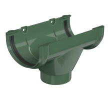 ТЕХНОНИКОЛЬ ТН ОПТИМА 120/80 мм, воронка желоба Зеленый RAL 6005 (079453)