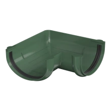 ТЕХНОНИКОЛЬ ТН ОПТИМА 120/80 мм, угол желоба 90°, Зеленый RAL 6005 (079457)