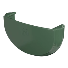 ТЕХНОНИКОЛЬ ТН ОПТИМА 120/80 мм, заглушка желоба, Зеленый RAL 6005 (079458)