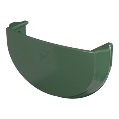ТЕХНОНИКОЛЬ ТН ОПТИМА 120/80 мм, заглушка желоба, Зеленый RAL 6005 (079458)