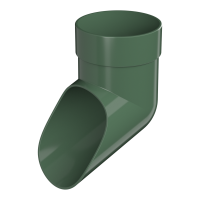 ТЕХНОНИКОЛЬ ТН ОПТИМА 120/80 мм, слив трубы, Зеленый RAL 6005 (079492)