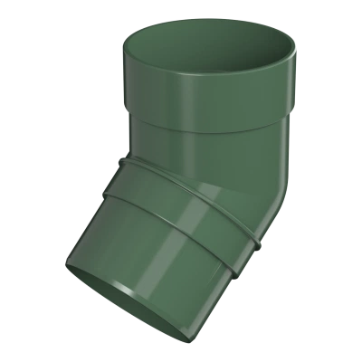 ТЕХНОНИКОЛЬ ТН ОПТИМА 120/80 мм, колено трубы 135°, Зеленый RAL 6005 (079507)