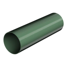 ТЕХНОНИКОЛЬ ТН ОПТИМА 120/80 мм, водосточная труба (2 м) Зеленый RAL 6005 (079794)
