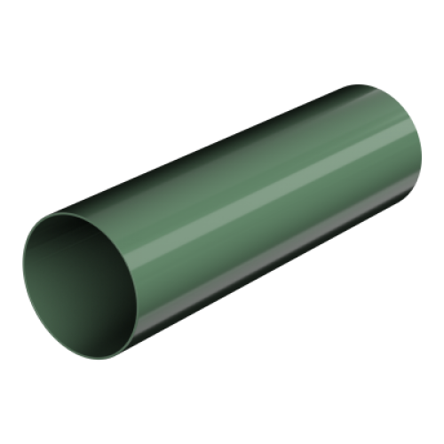 ТЕХНОНИКОЛЬ ТН ОПТИМА 120/80 мм, водосточная труба (2 м) Зеленый RAL 6005 (079794) в Москве