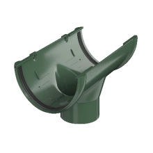 ТЕХНОНИКОЛЬ ТН ПВХ 125/82 мм, воронка желоба, Зеленый RAL 6005 (425649)