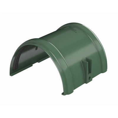 ТЕХНОНИКОЛЬ ТН ПВХ 125/82 мм, соединитель желоба, Зеленый RAL 6005 (425677) ТЕХНОНИКОЛЬ ТН ПВХ 125/82 мм, соединитель желоба, Зеленый RAL 6005 (425677)