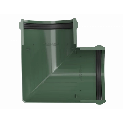 ТЕХНОНИКОЛЬ ТН ПВХ D125/82 мм угол желоба 90° Зеленый RAL 6005 (425858) ТЕХНОНИКОЛЬ ТН ПВХ D125/82 мм угол желоба 90° Зеленый RAL 6005 (425858)