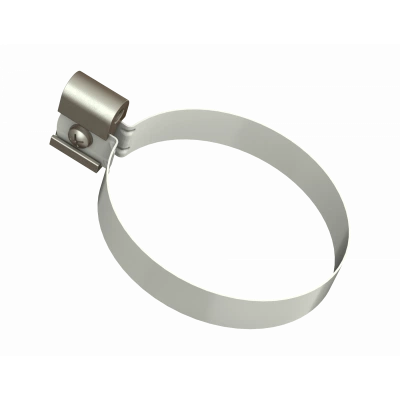 ТЕХНОНИКОЛЬ ТН МВС 125/90 мм, хомут трубы, Белый 9010 (617473) ТЕХНОНИКОЛЬ ТН МВС 125/90 мм, хомут трубы, Белый 9010 (617473)