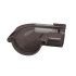 ТЕХНОНИКОЛЬ ТН МАКСИ 152/100 мм, угол желоба 90°, Коричневый 8019 (638604) ТЕХНОНИКОЛЬ ТН МАКСИ 152/100 мм, угол желоба 90°, Коричневый 8019 (638604)