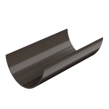 ТЕХНОНИКОЛЬ ТН ПВХ D125/82 мм желоб (3 м) Темно-коричневый 8019 (683362)
