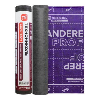 ТЕХНОНИКОЛЬ Подкладочный ковер ANDEREP PROF 500, 40х1 м (129793) ТЕХНОНИКОЛЬ Подкладочный ковер ANDEREP PROF 500, 40х1 м (129793)