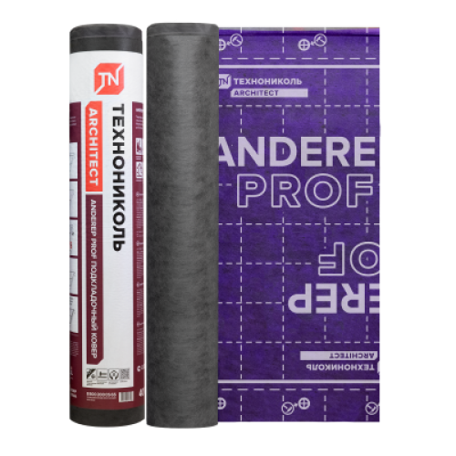 ТЕХНОНИКОЛЬ Подкладочный ковер ANDEREP PROF 500, 40х1 м (129793) в Москве