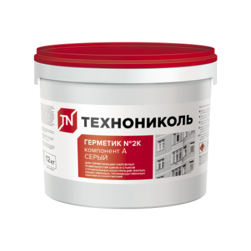 ТЕХНОНИКОЛЬ Герметик полиуретановый 2К, серый (456429) в Москве