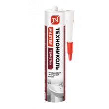 ТЕХНОНИКОЛЬ Герметик ТЕХНОНИКОЛЬ санитарный силиконовый, 280 мл. Белый (667564)