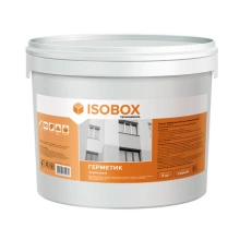 ТЕХНОНИКОЛЬ Герметик ISOBOX Акриловый для межпанельных швов (серый), 7кг (694233)