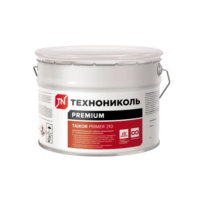 ТЕХНОНИКОЛЬ Однокомпонентный полиуретановый грунт TAIKOR Primer 210 (16 кг) (125996) ТЕХНОНИКОЛЬ Однокомпонентный полиуретановый грунт TAIKOR Primer 210 (16 кг) (125996)