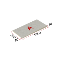 ТЕХНОНИКОЛЬ LOGICPIR SLOPE-1,7% (А) СХМ/СХМ Г4 1200х600х10-30, упаковка (645010)
