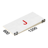 ТЕХНОНИКОЛЬ LOGICPIR SLOPE-3,4% (J) СХМ/СХМ 1200х600х10-50 (упак, 18 плит, 12,96 кв.м) (645013) в Москве