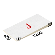 ТЕХНОНИКОЛЬ LOGICPIR SLOPE-3,4% (J) СХМ/СХМ 1200х600х10-50 (упак, 18 плит, 12,96 кв.м) (645013)