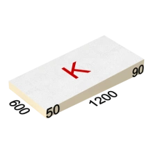 ТЕХНОНИКОЛЬ LOGICPIR Slope -3,4% (K) СХМ/СХМ 1200х600х50-90 (упак, 8 плит, 5,7600 кв.м) (645014)