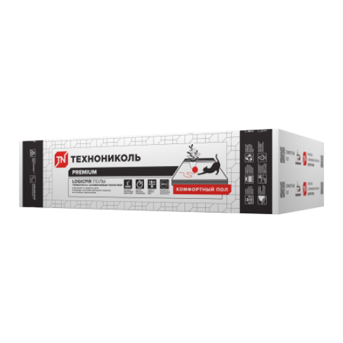ТЕХНОНИКОЛЬ LOGICPIR Пол ФЛ/ФЛ L-1190х590х40 (6 плит, 4,2126 кв.м.) (056366) в Москве