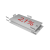 ТЕХНОНИКОЛЬ XPS CARBON PROF SLOPE 2,1 % уклон (плита А) (062545) в Москве