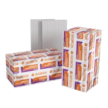ТЕХНОНИКОЛЬ XPS ISOBOX  Фасад 150 FAS/2, S/1 1180x580x50-L (фрезер., с микроканавками), поддон (6 упак) (124408)